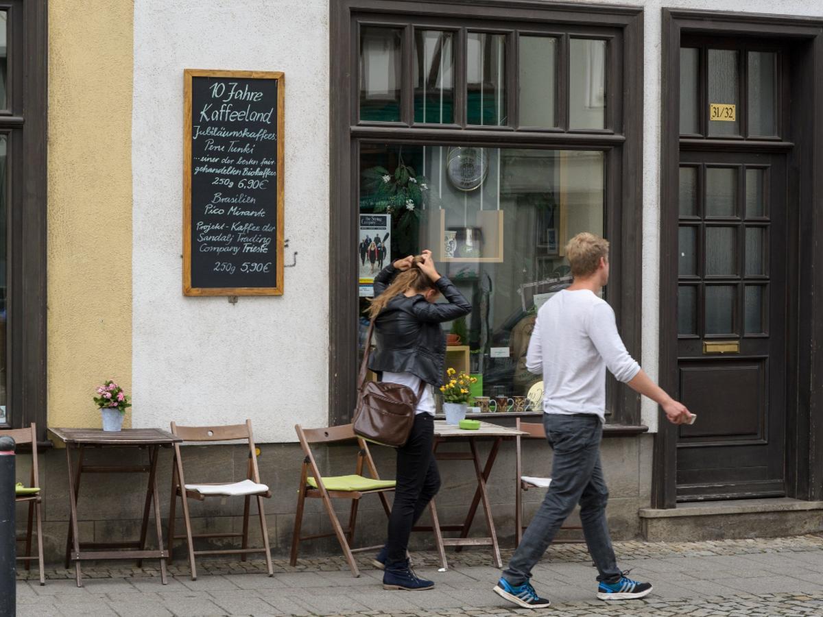 Ferienwohnung Lange Bruecke Erfurt Esterno foto