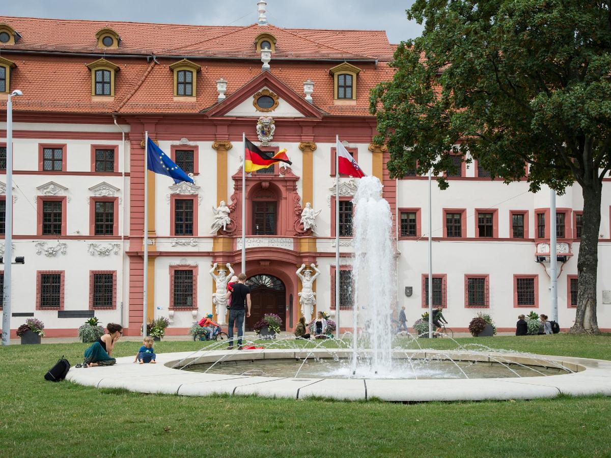 Ferienwohnung Lange Bruecke Erfurt Esterno foto